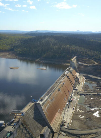 Antipodaen dam works
